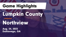 Lumpkin County  vs Northview  Game Highlights - Aug. 24, 2023