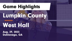 Lumpkin County  vs West Hall Game Highlights - Aug. 29, 2023