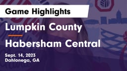 Lumpkin County  vs Habersham Central Game Highlights - Sept. 14, 2023