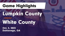 Lumpkin County  vs White County  Game Highlights - Oct. 3, 2023