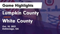 Lumpkin County  vs White County Game Highlights - Oct. 10, 2023