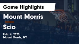 Mount Morris  vs Scio Game Highlights - Feb. 6, 2023