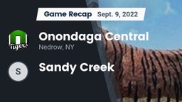 Recap: Onondaga Central  vs. Sandy Creek 2022
