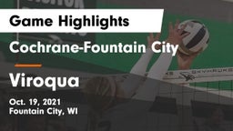 Cochrane-Fountain City  vs Viroqua  Game Highlights - Oct. 19, 2021