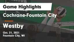 Cochrane-Fountain City  vs Westby  Game Highlights - Oct. 21, 2021