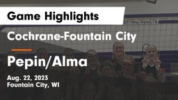 Cochrane-Fountain City  vs Pepin/Alma  Game Highlights - Aug. 22, 2023