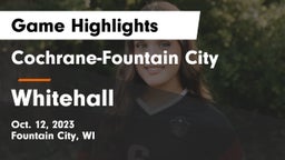 Cochrane-Fountain City  vs Whitehall  Game Highlights - Oct. 12, 2023