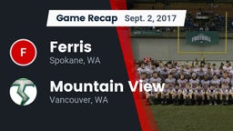 Recap: Ferris  vs. Mountain View  2017