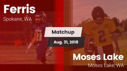 Matchup: Ferris  vs. Moses Lake  2018