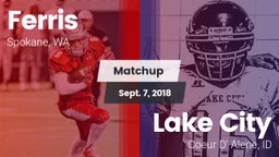 Matchup: Ferris  vs. Lake City  2018