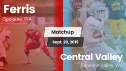 Matchup: Ferris  vs. Central Valley  2019