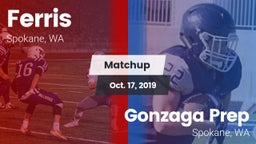 Matchup: Ferris  vs. Gonzaga Prep  2019