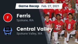 Recap: Ferris  vs. Central Valley  2021
