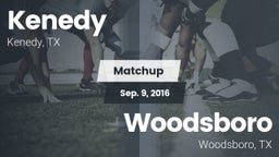 Matchup: Kenedy  vs. Woodsboro  2016