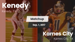 Matchup: Kenedy  vs. Karnes City  2017