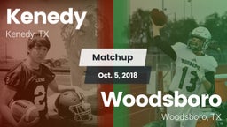 Matchup: Kenedy  vs. Woodsboro  2018