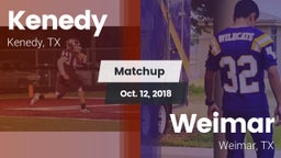 Matchup: Kenedy  vs. Weimar  2018
