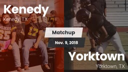 Matchup: Kenedy  vs. Yorktown  2018