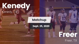 Matchup: Kenedy  vs. Freer  2020