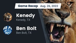 Recap: Kenedy  vs. Ben Bolt  2022