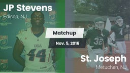 Matchup: Stevens  vs. St. Joseph  2016