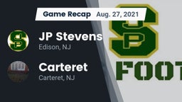 Recap: JP Stevens  vs. Carteret  2021
