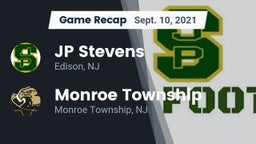 Recap: JP Stevens  vs. Monroe Township  2021