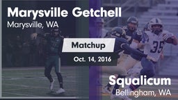 Matchup: Marysville Getchell vs. Squalicum  2016