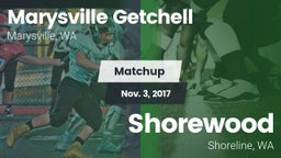 Matchup: Marysville Getchell vs. Shorewood  2017