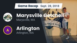 Recap: Marysville Getchell  vs. Arlington  2018
