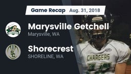 Recap: Marysville Getchell  vs. Shorecrest  2018