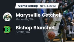 Recap: Marysville Getchell  vs. Bishop Blanchet  2023