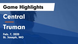 Central  vs Truman  Game Highlights - Feb. 7, 2020