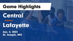 Central  vs Lafayette  Game Highlights - Jan. 4, 2022