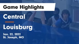 Central  vs Louisburg  Game Highlights - Jan. 22, 2022