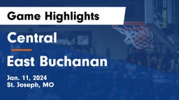 Central  vs East Buchanan  Game Highlights - Jan. 11, 2024
