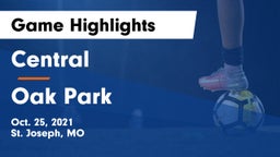 Central  vs Oak Park  Game Highlights - Oct. 25, 2021