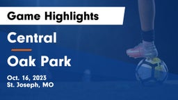 Central  vs Oak Park  Game Highlights - Oct. 16, 2023