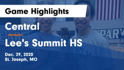 Central  vs Lee's Summit HS Game Highlights - Dec. 29, 2020