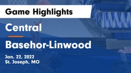 Central  vs Basehor-Linwood  Game Highlights - Jan. 22, 2022