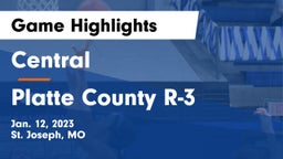 Central  vs Platte County R-3 Game Highlights - Jan. 12, 2023