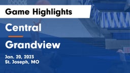 Central  vs Grandview  Game Highlights - Jan. 20, 2023