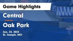 Central  vs Oak Park  Game Highlights - Jan. 24, 2023