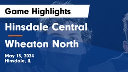 Hinsdale Central  vs Wheaton North  Game Highlights - May 13, 2024