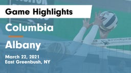 Columbia  vs Albany  Game Highlights - March 22, 2021