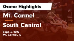 Mt. Carmel  vs South Central  Game Highlights - Sept. 3, 2022