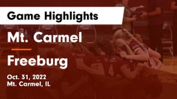 Mt. Carmel  vs Freeburg Game Highlights - Oct. 31, 2022