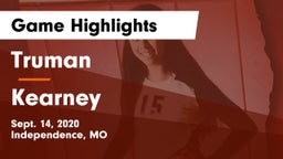 Truman  vs Kearney  Game Highlights - Sept. 14, 2020