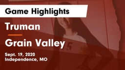 Truman  vs Grain Valley  Game Highlights - Sept. 19, 2020