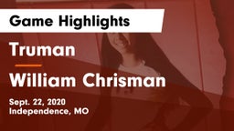 Truman  vs William Chrisman  Game Highlights - Sept. 22, 2020